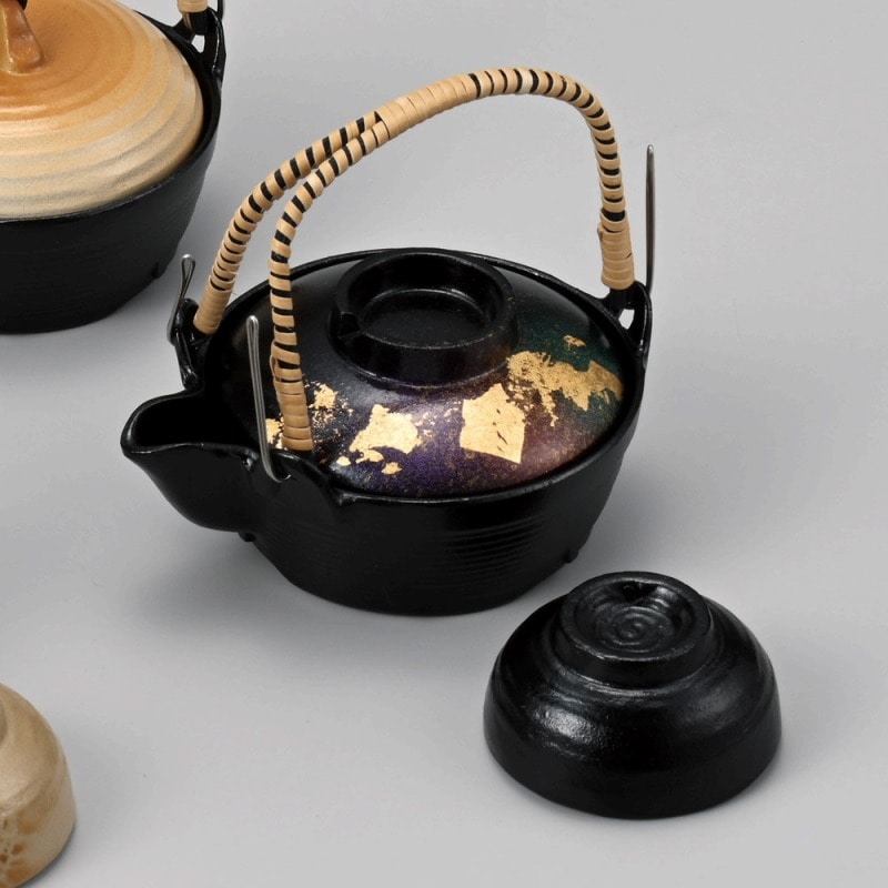 金正陶器 片口鍋(七彩)千代口付中 1個(ご注文単位1個)【直送品】