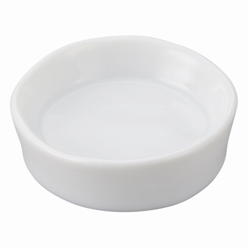 金正陶器 ルオント ホワイト豆皿 1個(ご注文単位1個)【直送品】