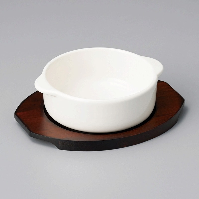 金正陶器 丸グラタン敷台(小) 1個(ご注文単位1個)【直送品】