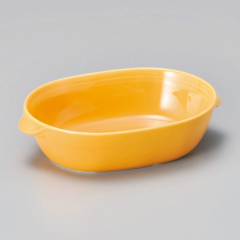 金正陶器 オレンジ玉子グラタン 1個(ご注文単位1個)【直送品】