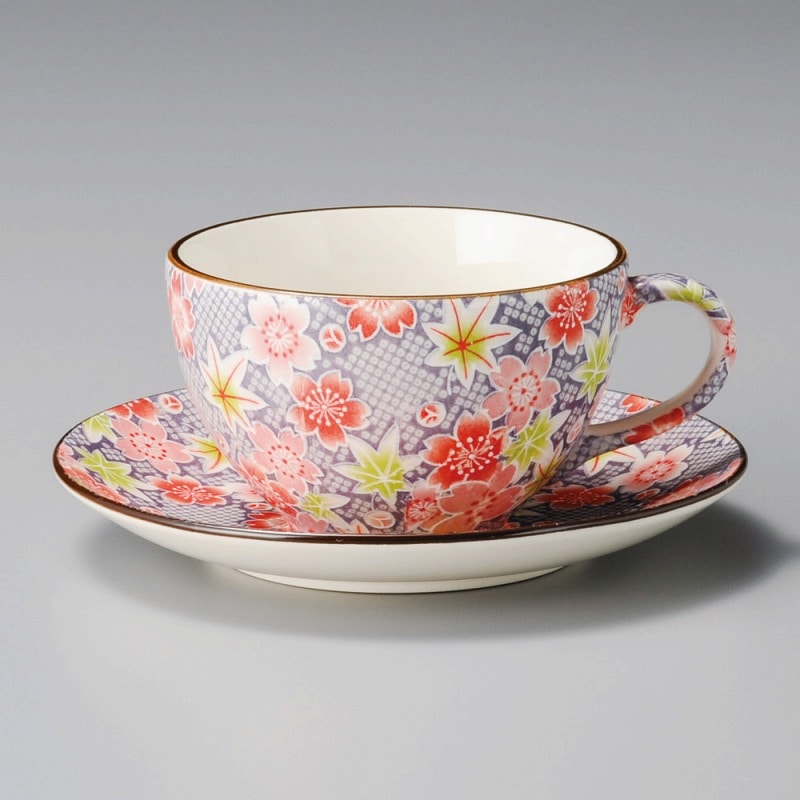 金正陶器 友禅コーヒー碗 1個 ※カップ単品のみ(ご注文単位1個)【直送品】