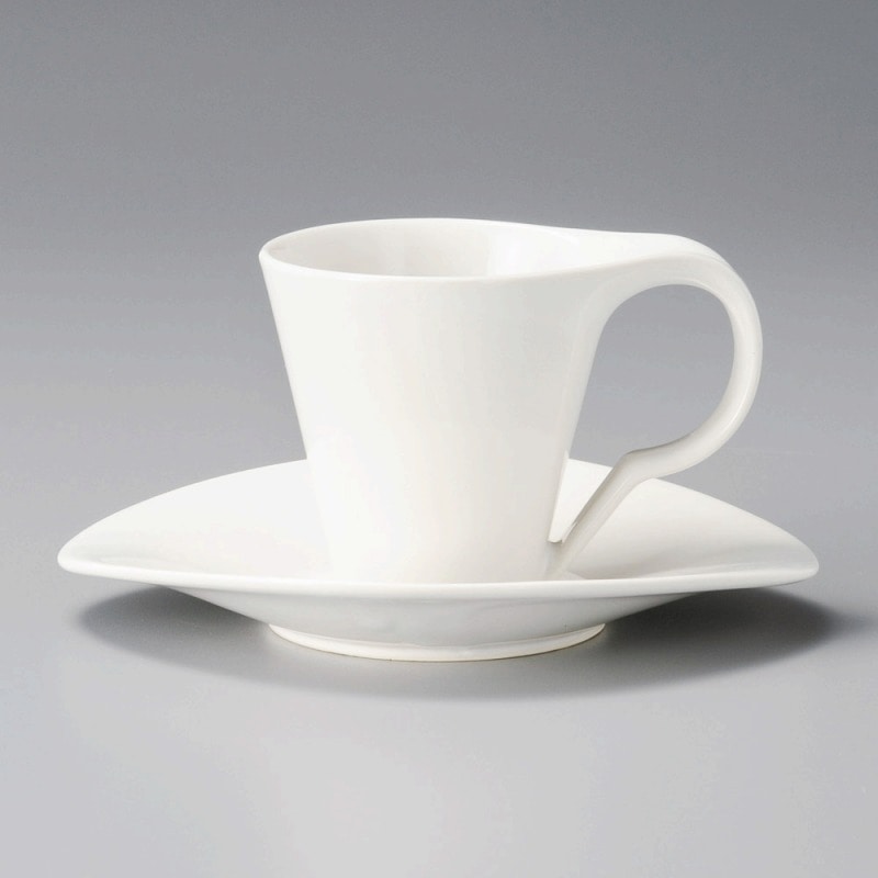 金正陶器 モデルホワイトコーヒー碗 1個 ※カップ単品のみ(ご注文単位1個)【直送品】