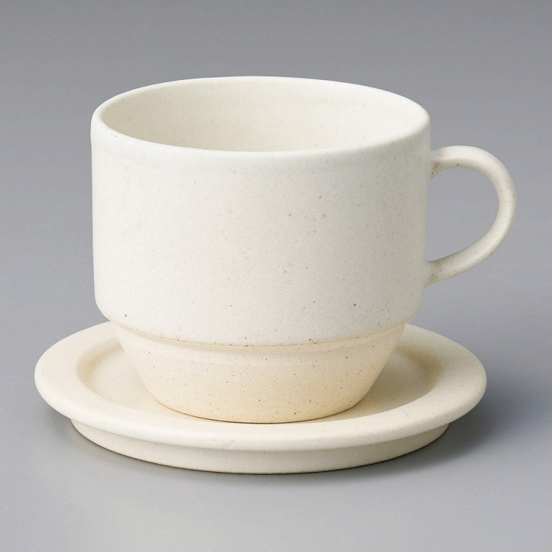 金正陶器 アイシング白 丸リム皿 1個 ※ソーサー単品のみ(ご注文単位1個)【直送品】