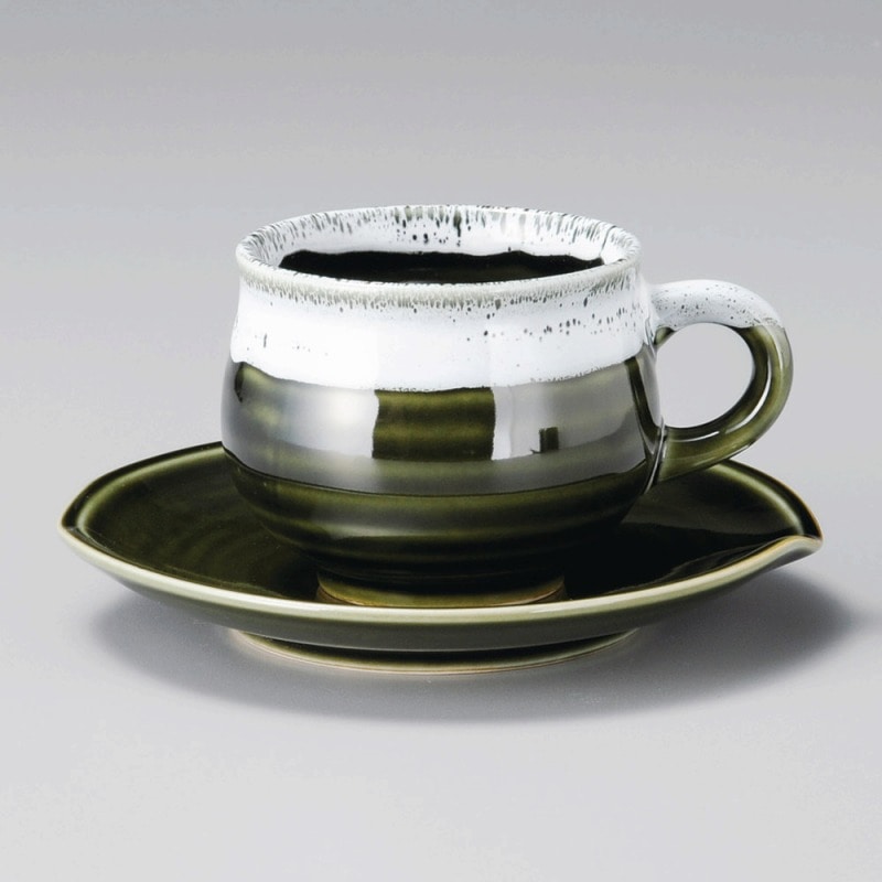 金正陶器 おりべ流しコーヒー碗 1個 ※カップ単品のみ(ご注文単位1個)【直送品】