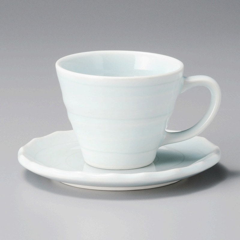 金正陶器 やよいコーヒー受皿 1個 ※ソーサー単品のみ(ご注文単位1個)【直送品】
