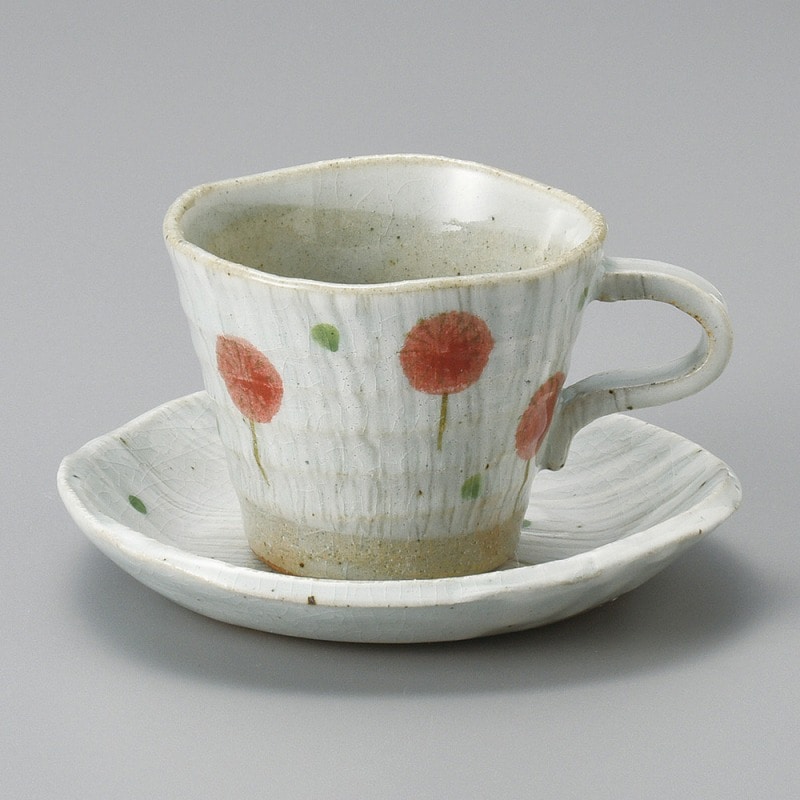 金正陶器 風船コーヒー皿 1個 ※ソーサー単品のみ(ご注文単位1個)【直送品】