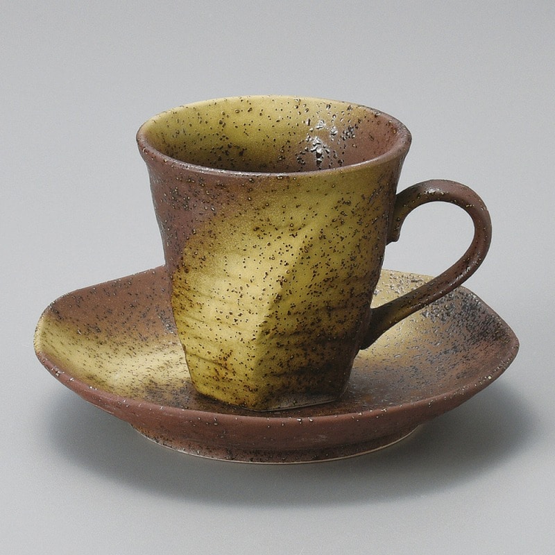 金正陶器 アズキ吹コーヒー碗丈 1個 ※カップ単品のみ(ご注文単位1個)【直送品】