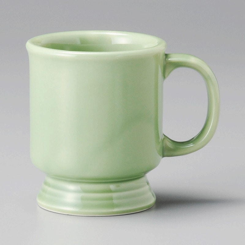 金正陶器 ヒワ厚口高台マグカップ 1個(ご注文単位1個)【直送品】