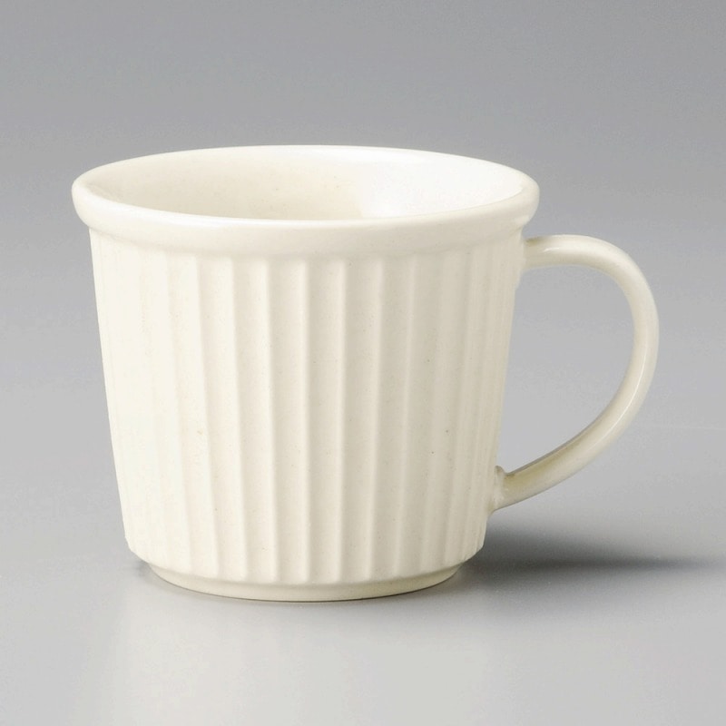 金正陶器 粉引レリーフマグ 大 1個(ご注文単位1個)【直送品】