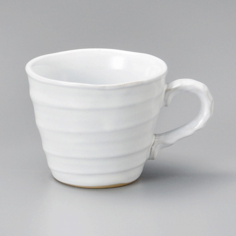 金正陶器 白釉六ベエ マグ 1個(ご注文単位1個)【直送品】