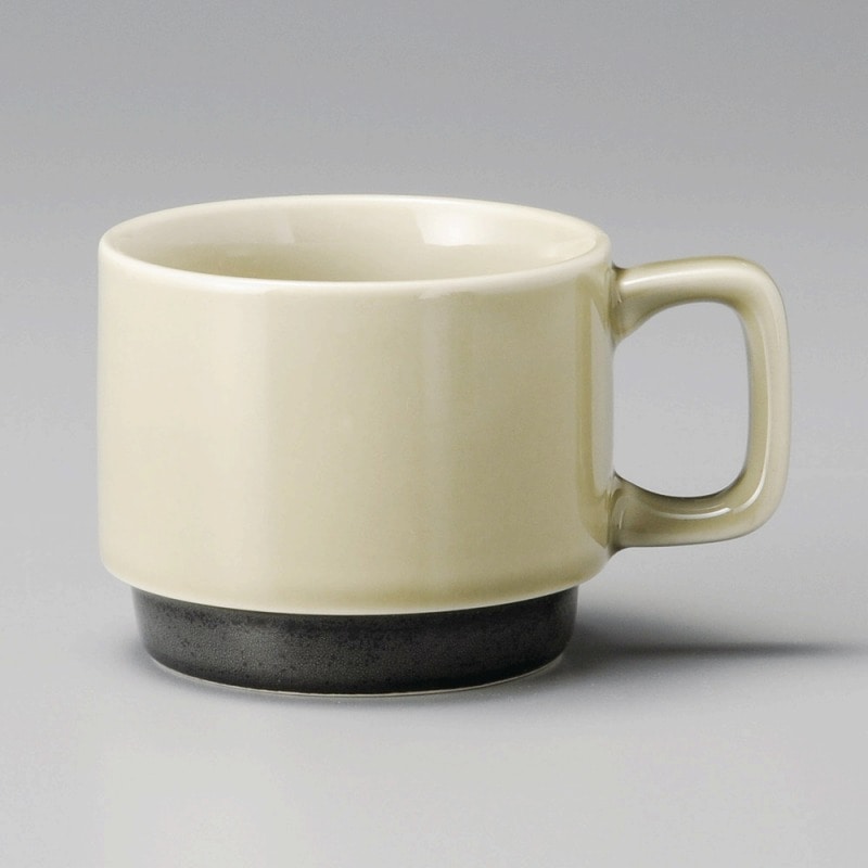 金正陶器 北欧グレーコーヒー碗 1個(ご注文単位1個)【直送品】