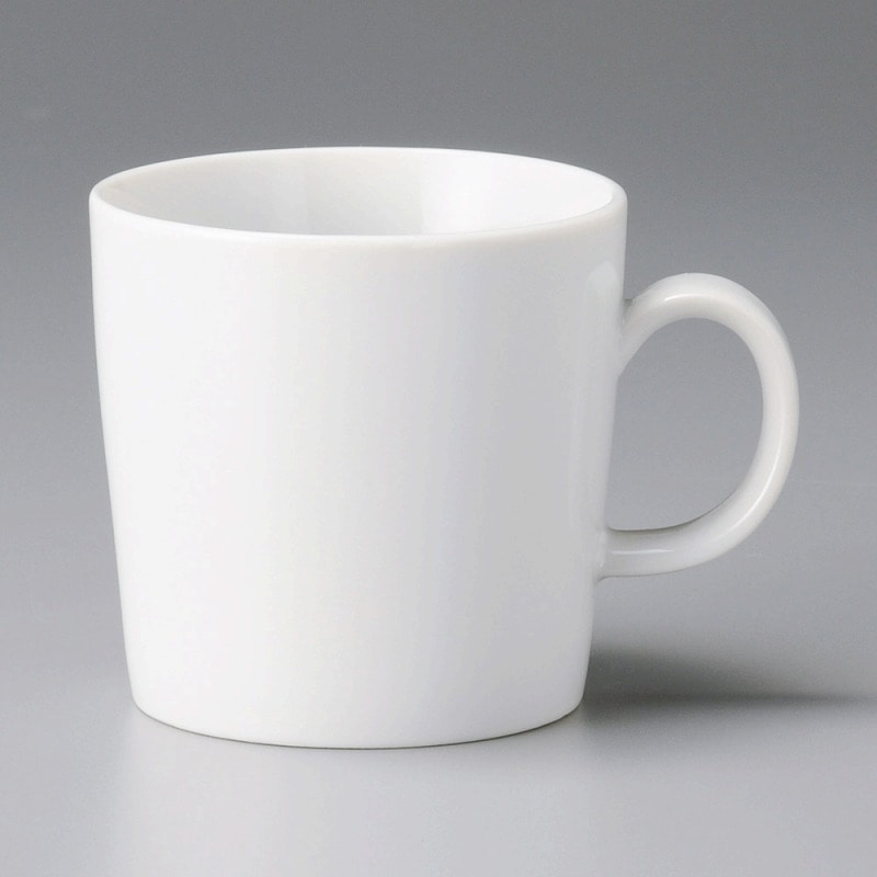 金正陶器 白マグ250 1個(ご注文単位1個)【直送品】