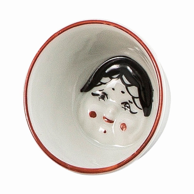 金正陶器 おかめ盃 1個(ご注文単位1個)【直送品】