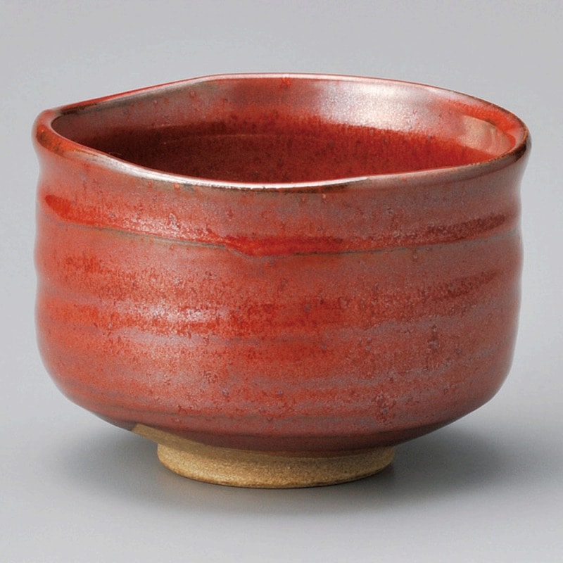 金正陶器 鉄赤茶椀(木)六兵衛作 1個(ご注文単位1個)【直送品】