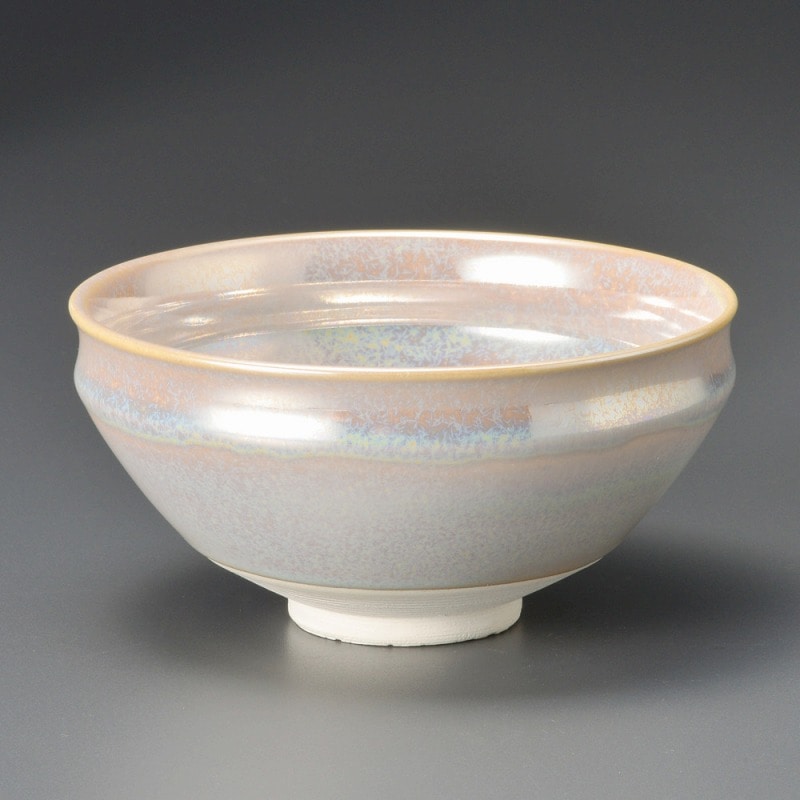 金正陶器 白ラスター京型抹茶碗 1個(ご注文単位1個)【直送品】