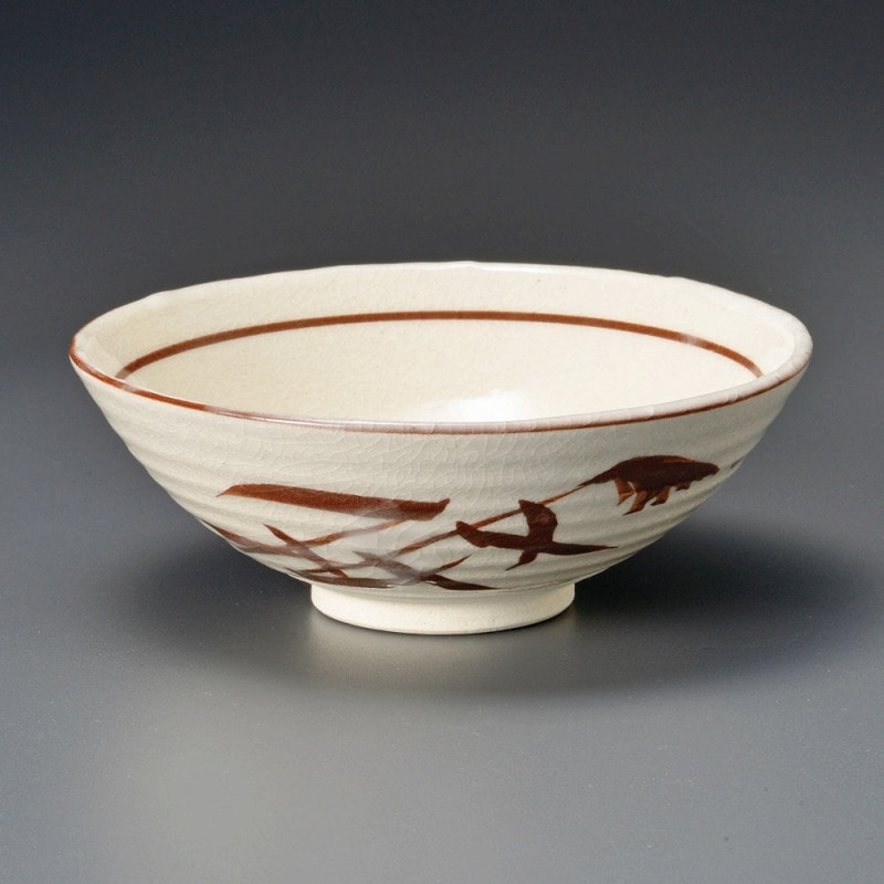金正陶器 志野平茶碗 1個(ご注文単位1個)【直送品】