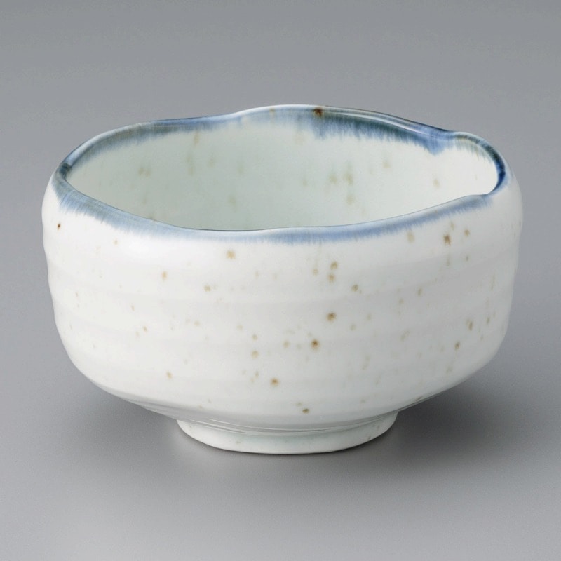 金正陶器 白均窯抹茶碗 1個(ご注文単位1個)【直送品】