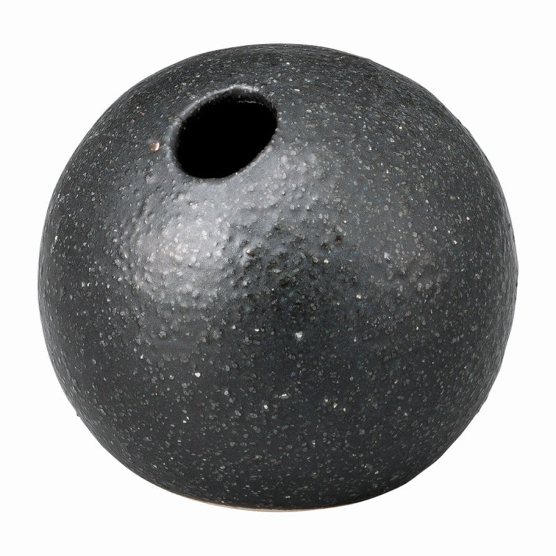 金正陶器 黒カラツ小丸ミニミニ花入 1個(ご注文単位1個)【直送品】