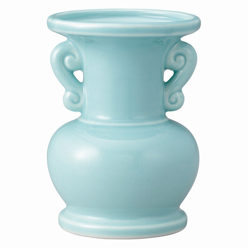 金正陶器 青地3.5玉仏花 1個(ご注文単位1個)【直送品】