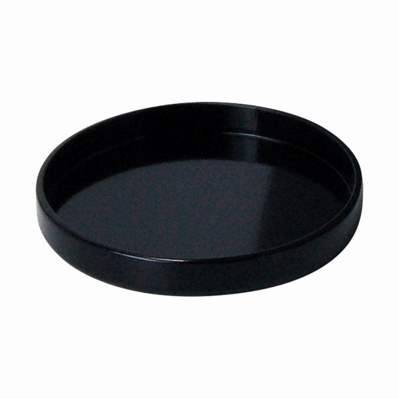 金正陶器 木製わっぱ丸トレイカシュー黒塗 φ10 1個(ご注文単位1個)【直送品】