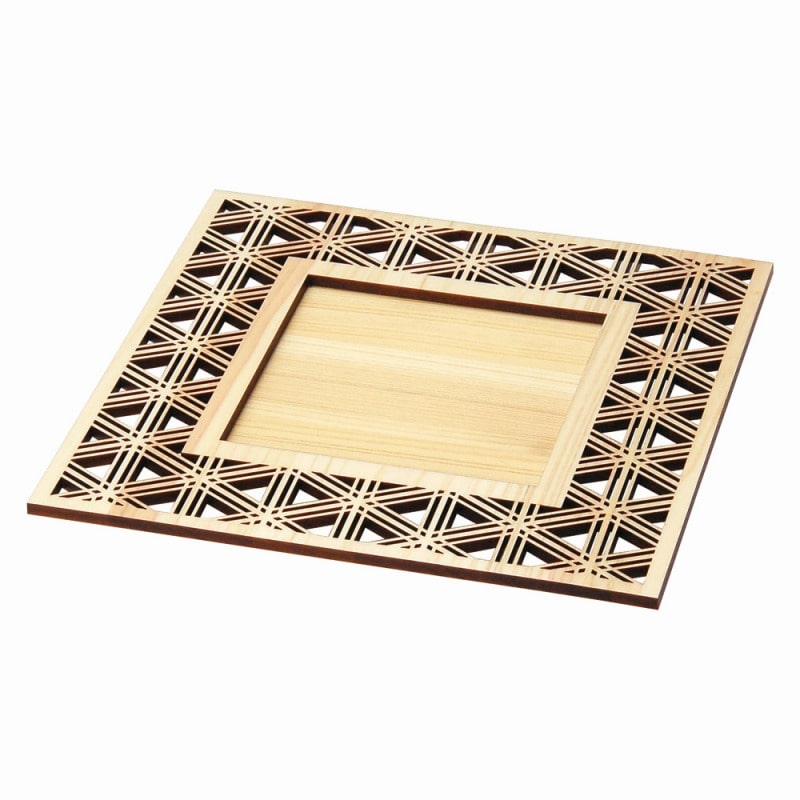 金正陶器 ひのき細密・プレート正角 胡麻 1個(ご注文単位1個)【直送品】