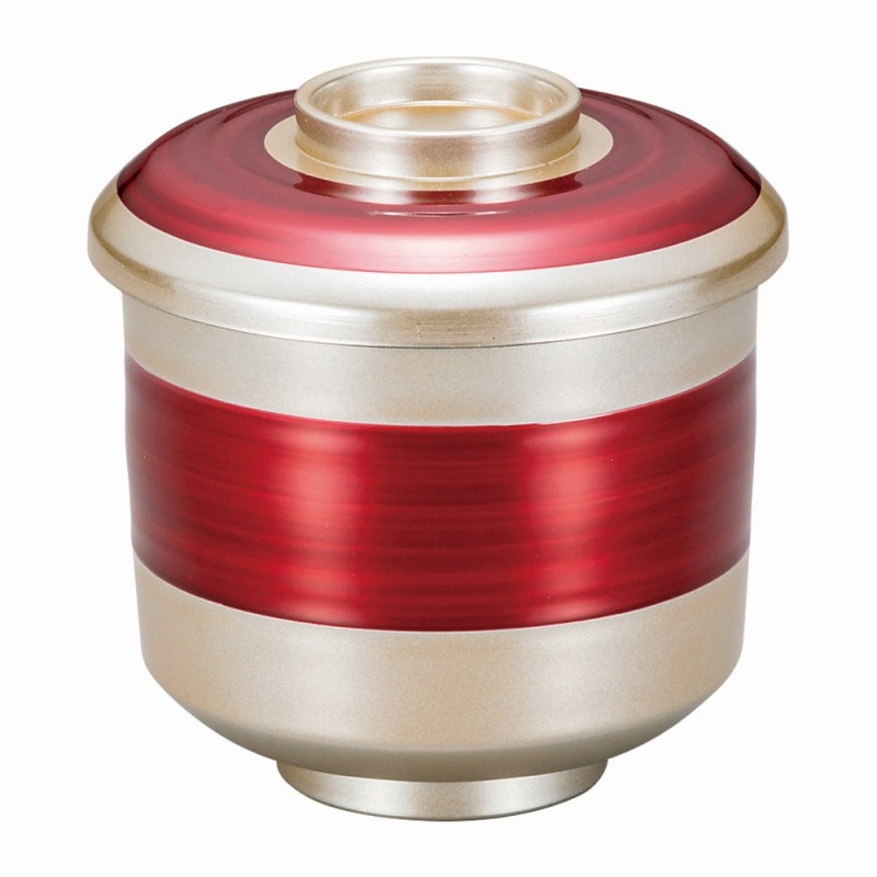 金正陶器 銀帯ワイン30乱筋飯器 1個(ご注文単位1個)【直送品】