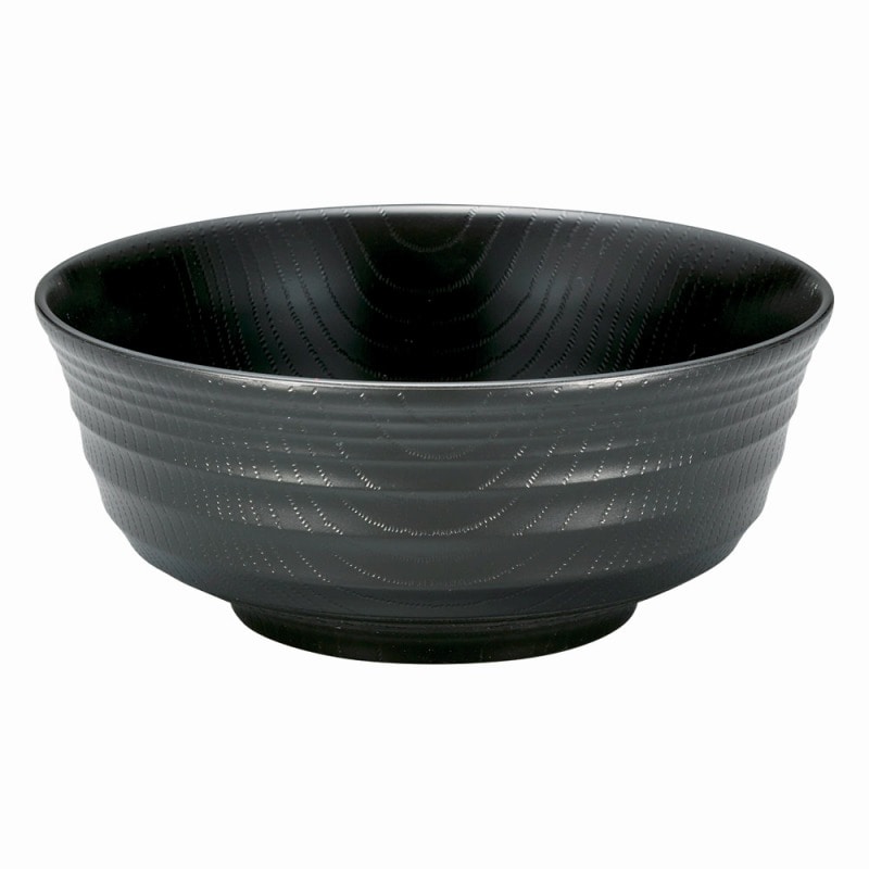 金正陶器 黒6寸千段丼お好み椀 1個(ご注文単位1個)【直送品】