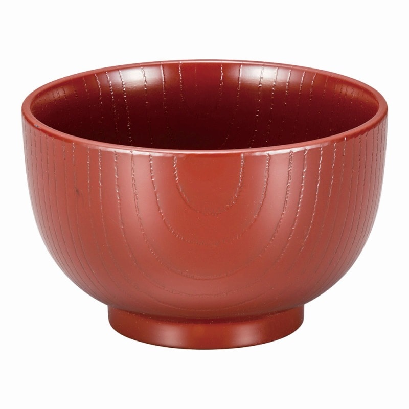 金正陶器 茜朱50木目多用椀 1個(ご注文単位1個)【直送品】