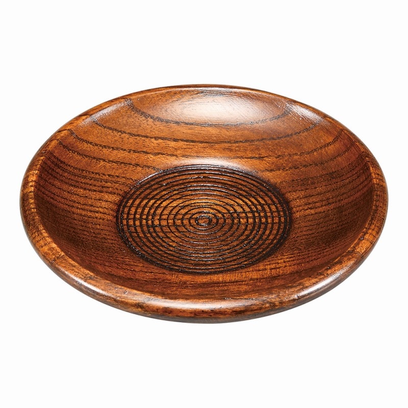 金正陶器 拭漆40渕太茶托 1個(ご注文単位1個)【直送品】