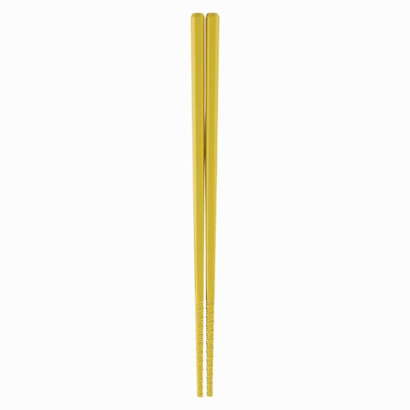 金正陶器 [SPS]22.7cm麺王箸ｲｴﾛｰ 1個（ご注文単位1個）【直送品】