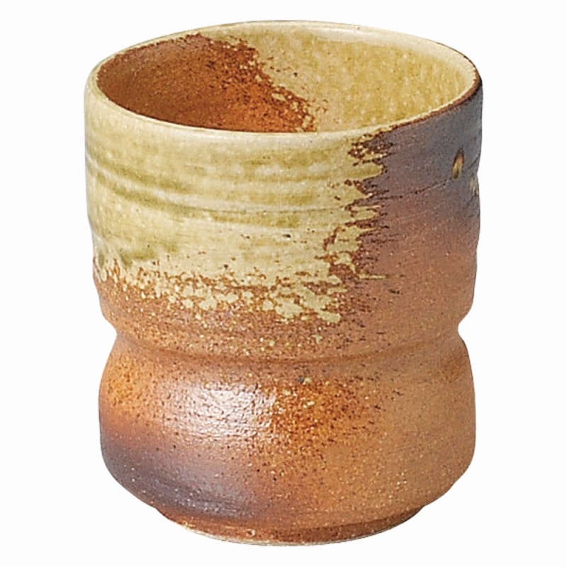 金正陶器 古信楽 切立湯呑(大) 1個(ご注文単位1個)【直送品】