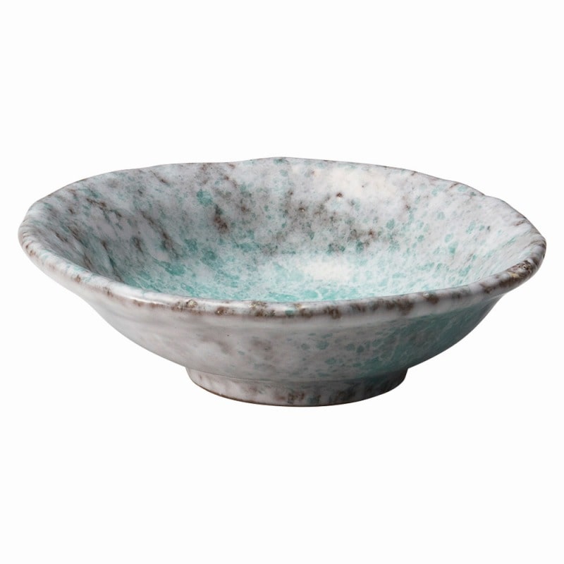 金正陶器 青釉 4号浅小鉢 1個(ご注文単位1個)【直送品】