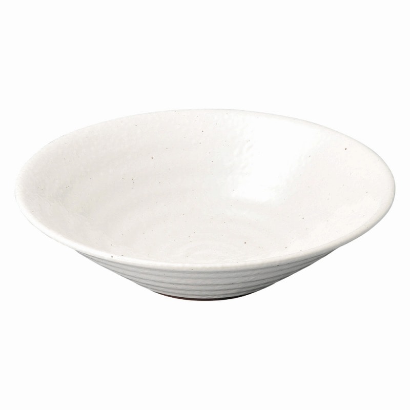 金正陶器 粉引石目 リップル8.5鉢 1個(ご注文単位1個)【直送品】
