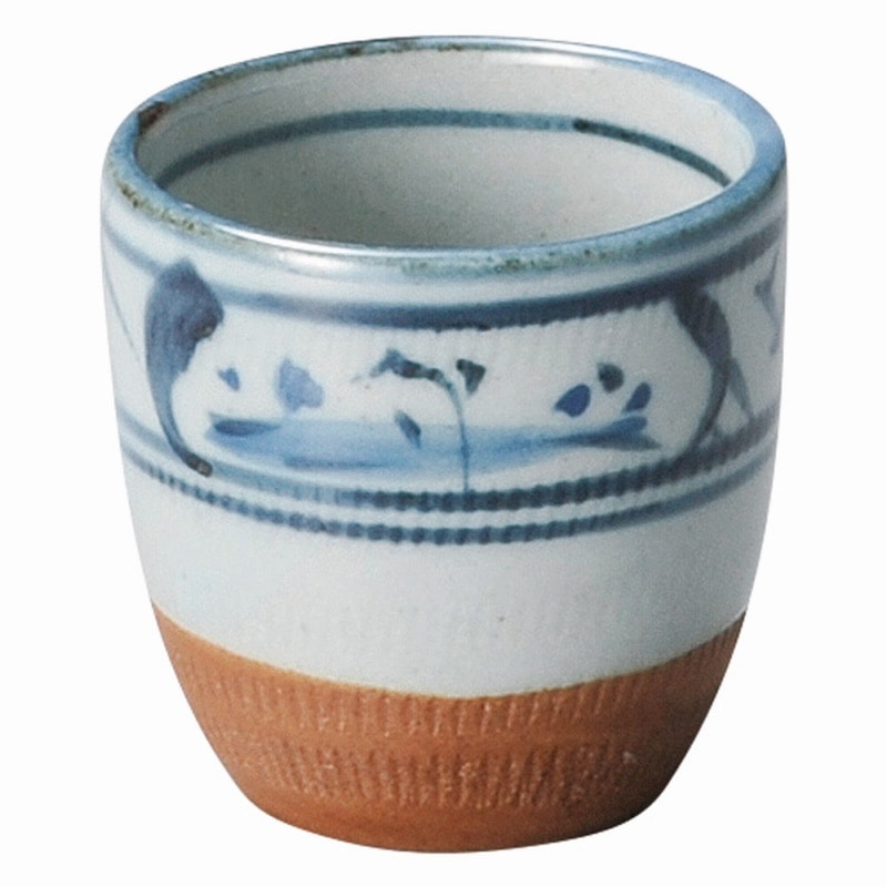 金正陶器 トチリ山水 小ぐい呑 1個(ご注文単位1個)【直送品】