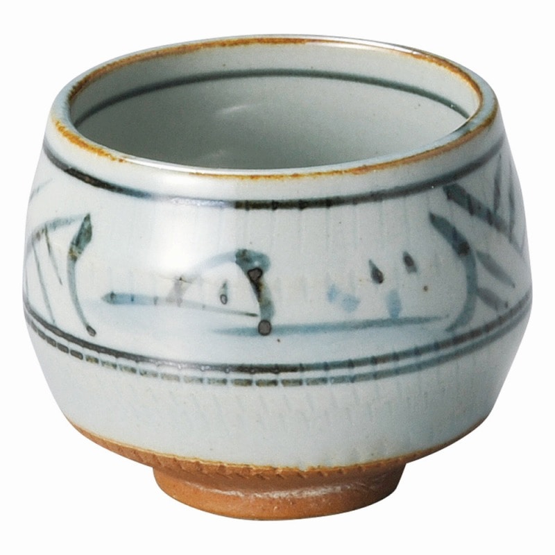 金正陶器 トチリ山水 玉湯呑 1個(ご注文単位1個)【直送品】