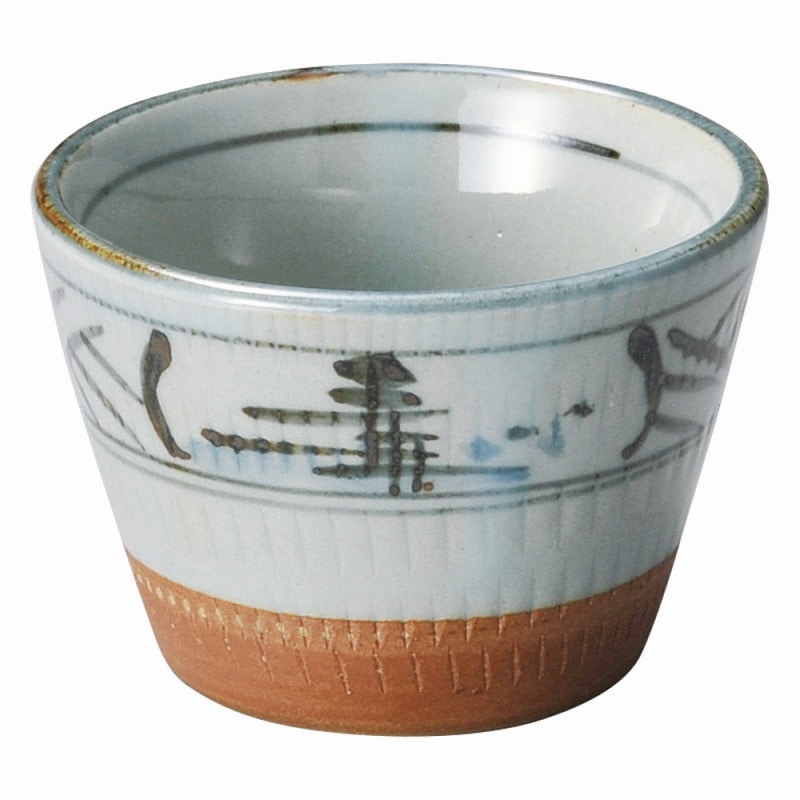 金正陶器 トチリ山水 そば千代口 1個(ご注文単位1個)【直送品】