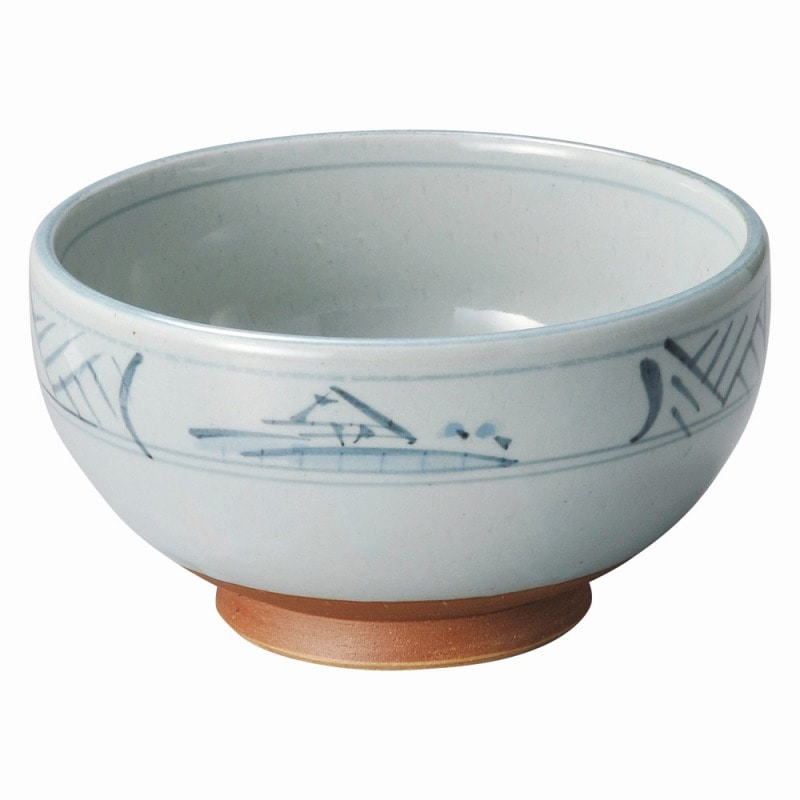 金正陶器 トチリ山水 釜上5.5丼 1個(ご注文単位1個)【直送品】