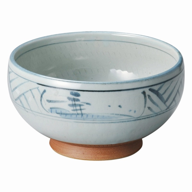 金正陶器 トチリ山水 釜上6.0丼 1個(ご注文単位1個)【直送品】