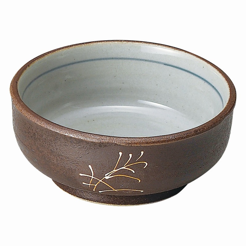 金正陶器 南蛮ススキ 梅形4.0小鉢 1個(ご注文単位1個)【直送品】