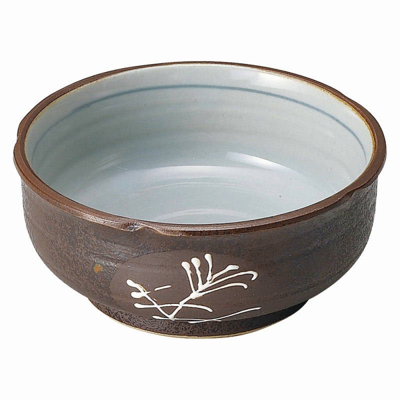 金正陶器 南蛮ススキ 梅形4.5小鉢 1個(ご注文単位1個)【直送品】