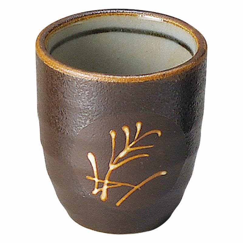 金正陶器 南蛮ススキ 大ぐい呑 1個(ご注文単位1個)【直送品】