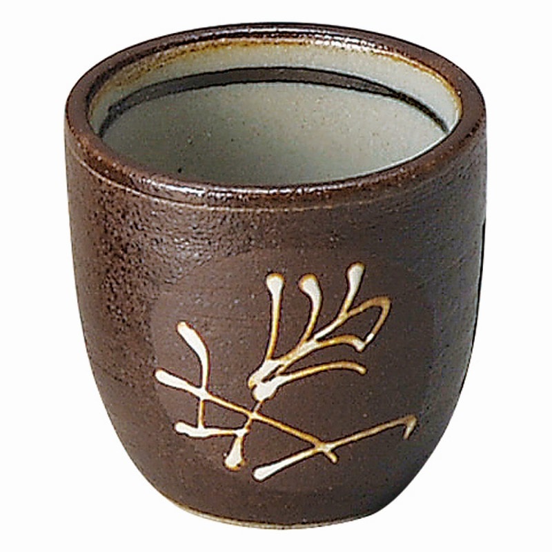 金正陶器 南蛮ススキ 小ぐい呑 1個(ご注文単位1個)【直送品】
