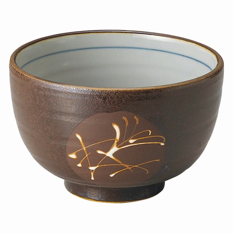 金正陶器 南蛮ススキ 夏目4.8丼 1個(ご注文単位1個)【直送品】