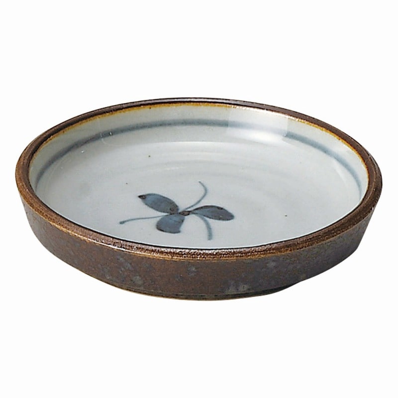 金正陶器 南蛮ススキ 切立薬味3.0皿 1個(ご注文単位1個)【直送品】