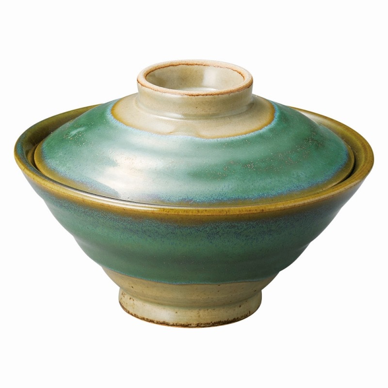 金正陶器 グリーン益子 大茶 1個(ご注文単位1個)【直送品】