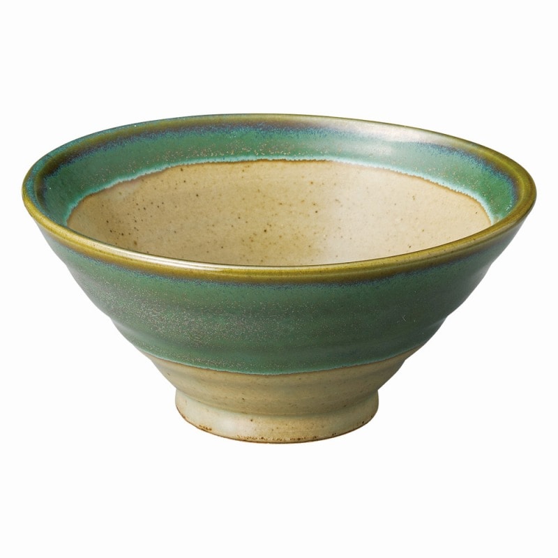 金正陶器 グリーン益子 大茶身丼 1個(ご注文単位1個)【直送品】