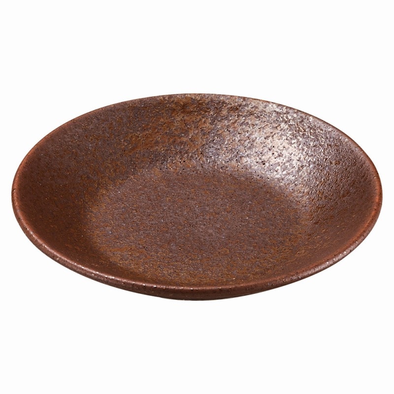 金正陶器 赤茶備前 4.0皿 1個(ご注文単位1個)【直送品】