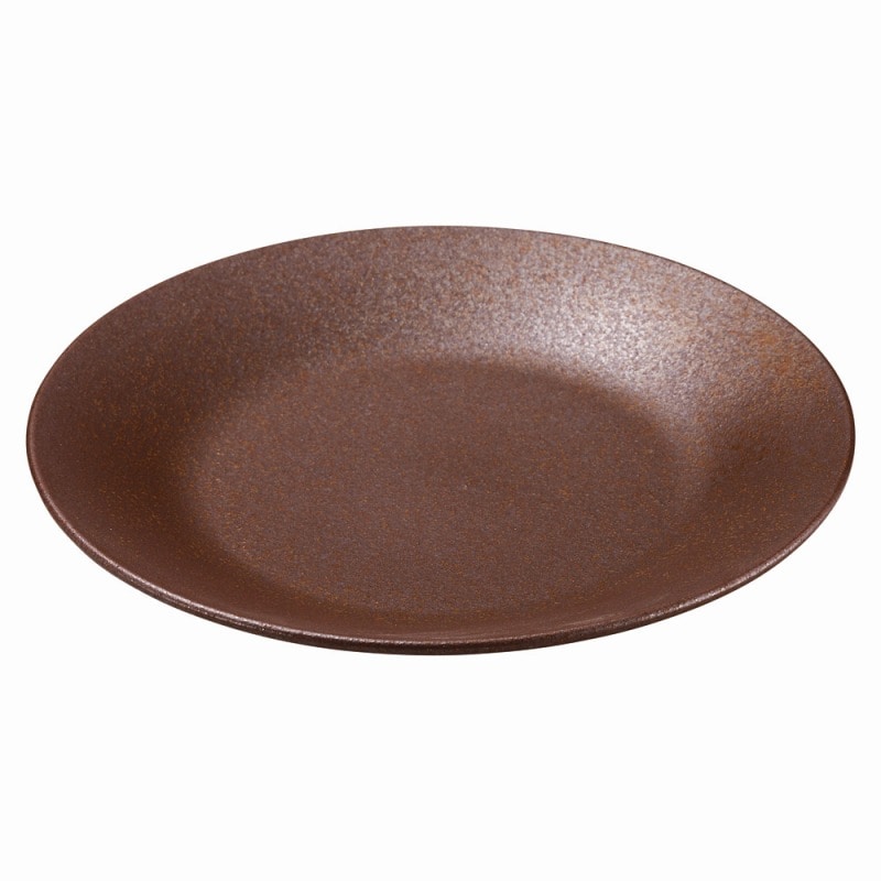 金正陶器 赤茶備前 9.0皿 1個(ご注文単位1個)【直送品】