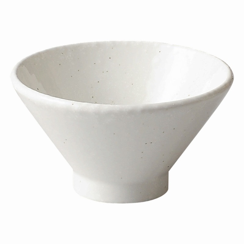 金正陶器 白粉引 高台4.5深丼 1個(ご注文単位1個)【直送品】