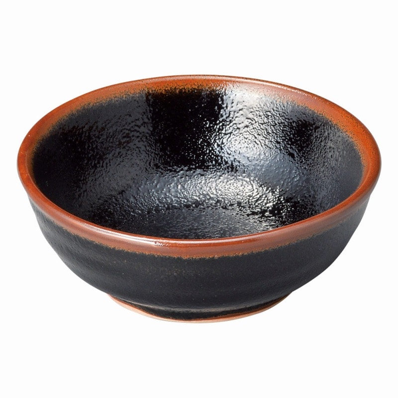 金正陶器 ゆず天目 丸取鉢 1個(ご注文単位1個)【直送品】